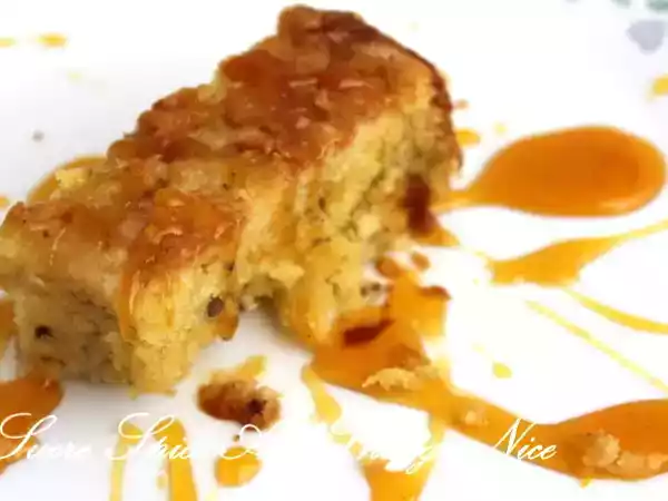 Recipe Mango cake with passion fruit sauce