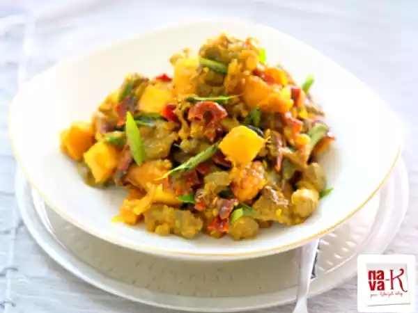 Recipe Chili mutton with potatoes