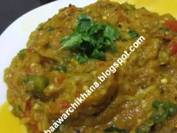 Recipe Baingan ka bharta
