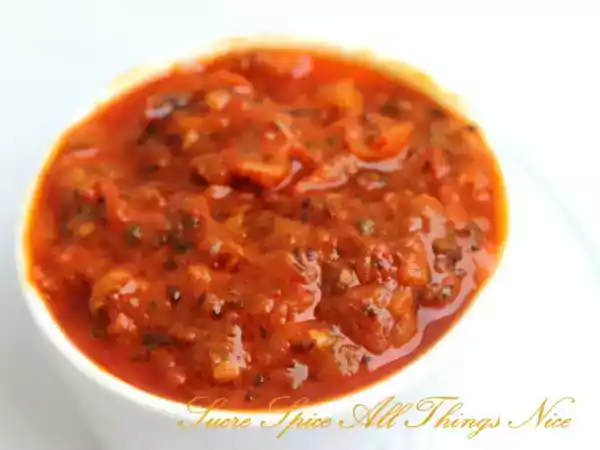 Recipe Tomato and chili harissa
