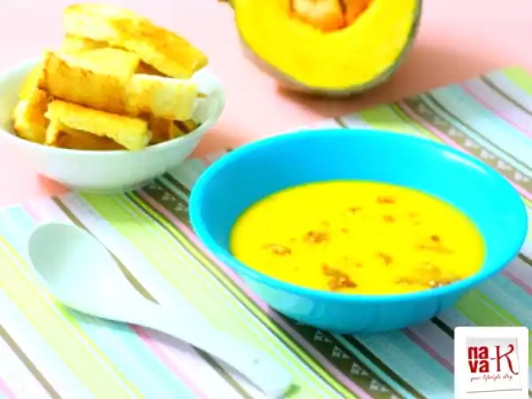 Recipe Pumpkin garlic soup