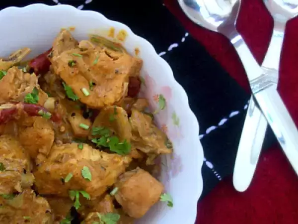 Recipe Chicken in cream and yogurt
