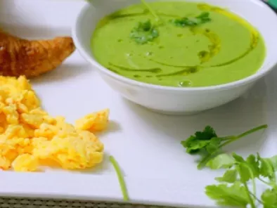 Recipe Asian green pea soup