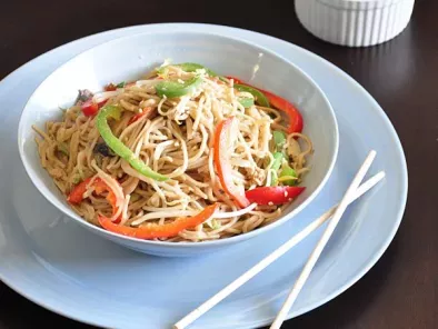 Japanese Vegetable Stir-Fried Noodles | Yasai Yaki Soba