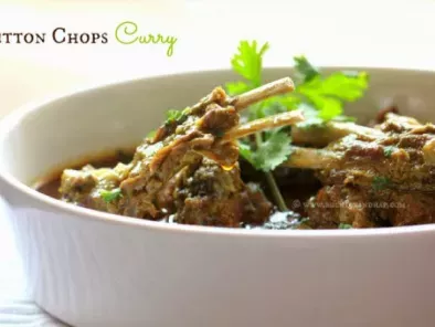 Mutton Chops Curry - When the hubby cooks!