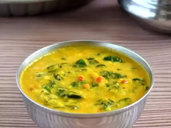 Recipe Murungai Keerai Poricha Kuzhambu | Drumstick Leaves Poricha Kootu Recipe
