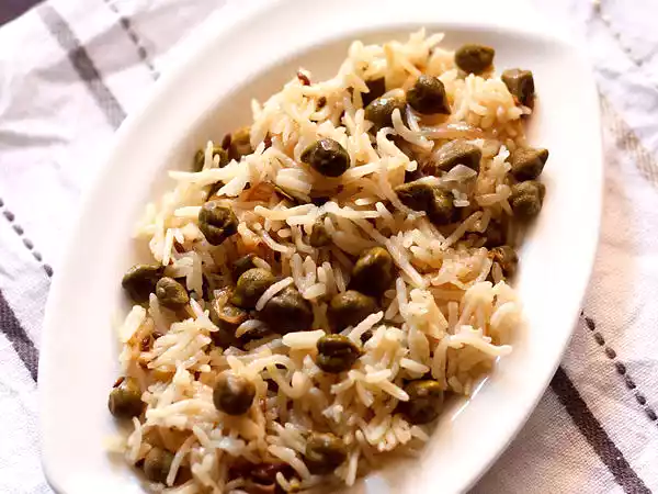 Recipe aloo choliya pulao recipe, how to make aloo choliya pulao recipe