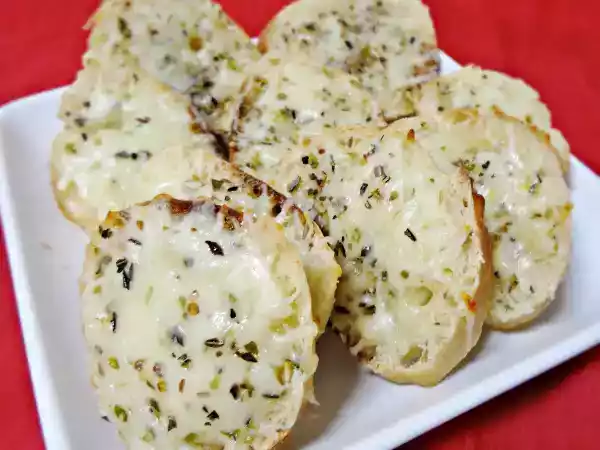 Recipe Spiced garlic bread