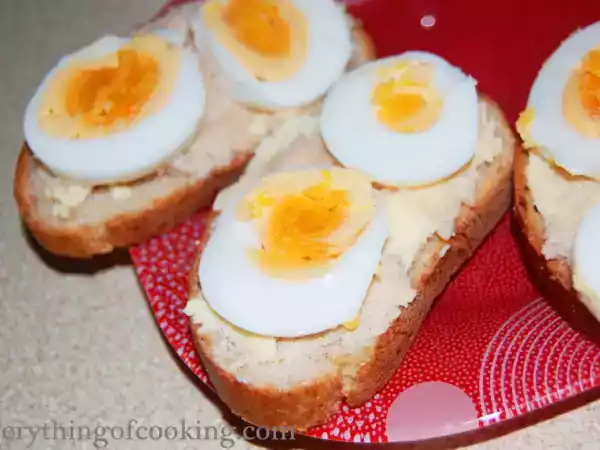 Recipe Cod roe sandwiches