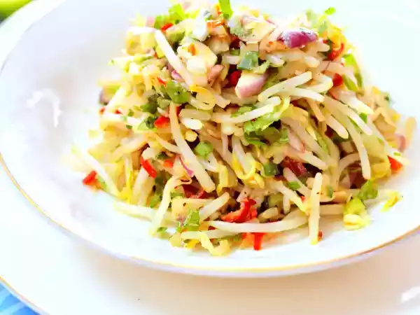 Recipe Kerabu taugeh (bean sprouts salad)