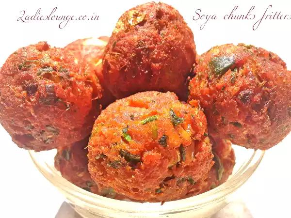 Recipe Soya chunks fritters
