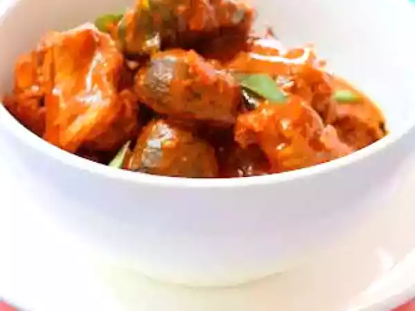 Recipe Buah keluak kari ayam/chicken curry