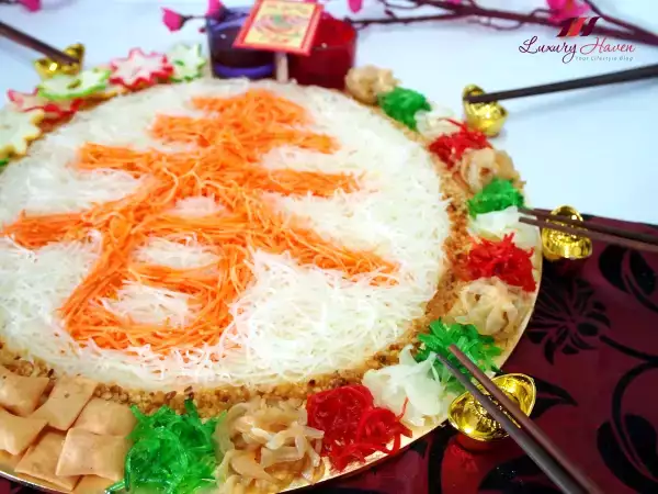 Recipe Chinese spring festival jellyfish yu sheng