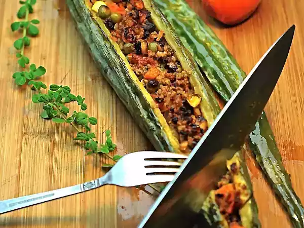 Recipe Stuffed “ampalaya”-zero residual bitterness