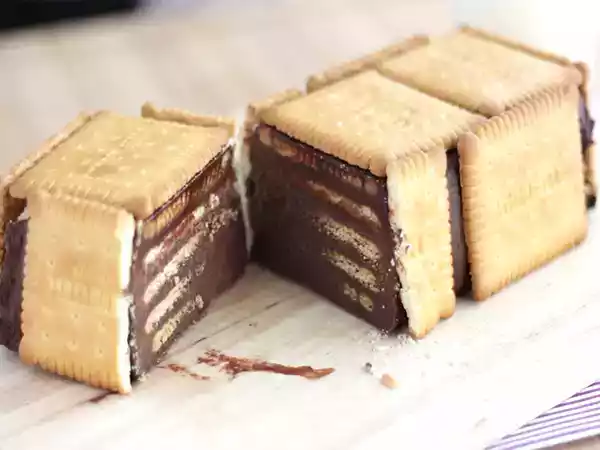 Recipe Butter biscuit terrine - video recipe !