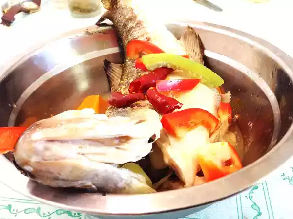 Recipe Steamed seabass - qing zheng lu yu ( 清蒸鲈鱼）