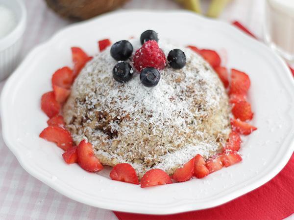 Recipe Banana and coconut bowl cake - video recipe !