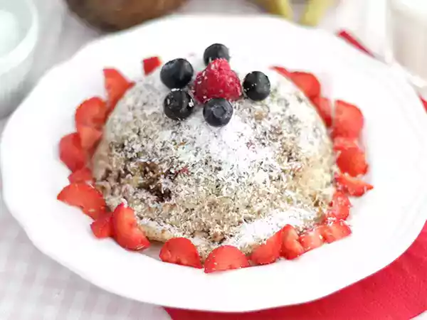 Recipe Banana and coconut bowl cake - video recipe !