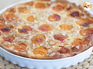 Recipe Apricot and almonds tart - video recipe !