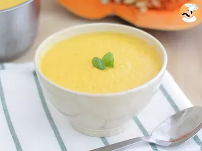 Recipe Pumpkin velvet soup - video recipe !
