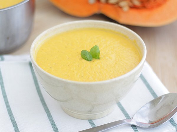 Recipe Pumpkin velvet soup - video recipe !