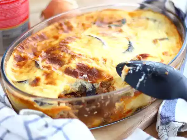 Recipe Greek moussaka - video recipe !