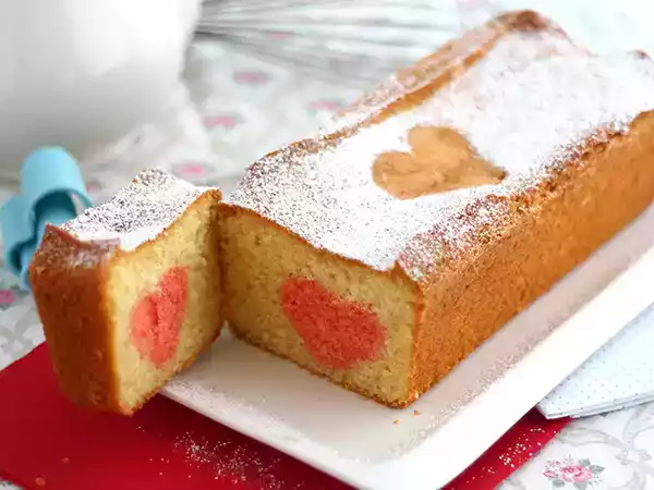 Recipe Surprise cake for valentine's day