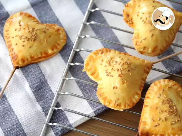Recipe Heart-shaped pie pops for valentine's day