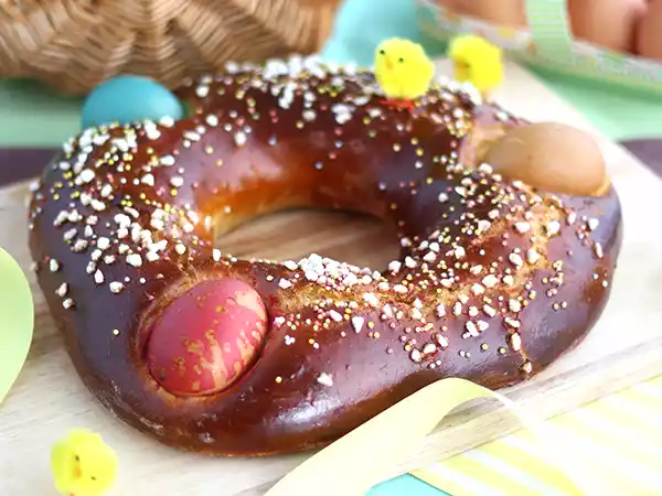 Recipe Mouna, traditional easter brioche