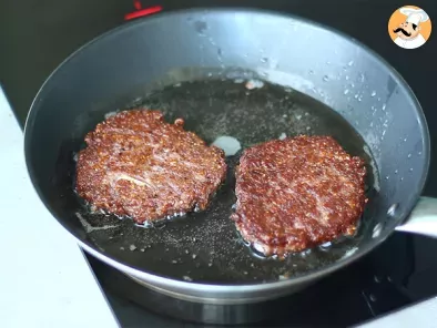 Recipe Vegetarian red beans burger - video recipe!