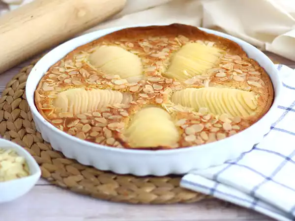 Recipe Almond pear tart, or the famous bourdaloue