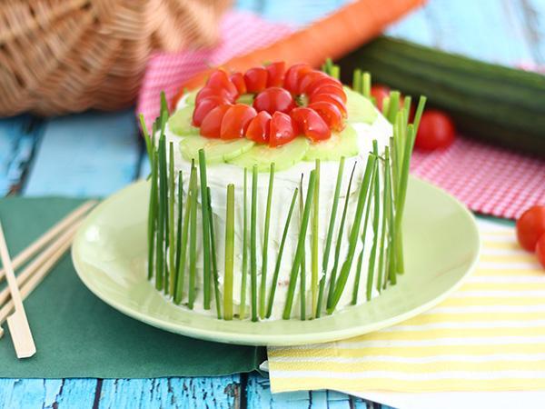 Recipe Sandwich cake, a fresh and cute appetizer