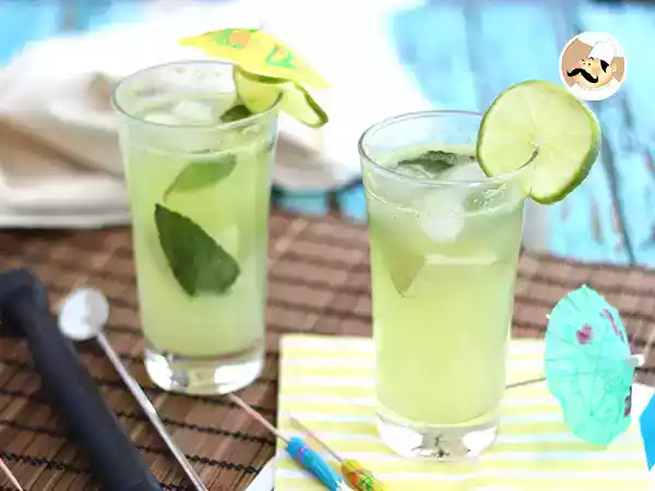 Recipe Cucumber mojito, alcohol-free cocktail