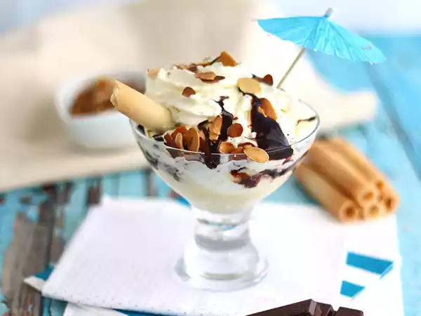 Recipe Dame blanche, the ultra indulgent easy ice cream