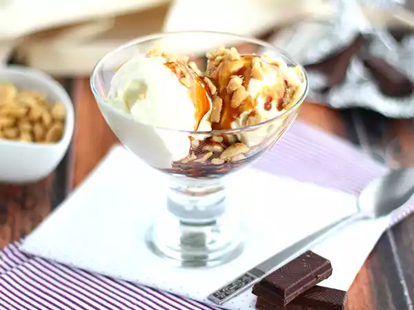 Recipe Sundae, the sweet american ice cream
