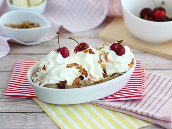 Recipe Banana split, an exquisit dessert