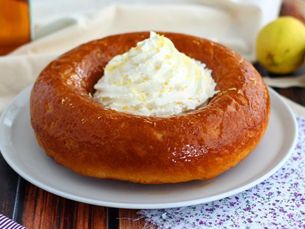 Recipe Rum baba, the detailed recipe