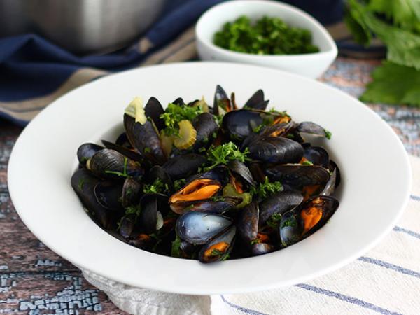 Recipe French mussels