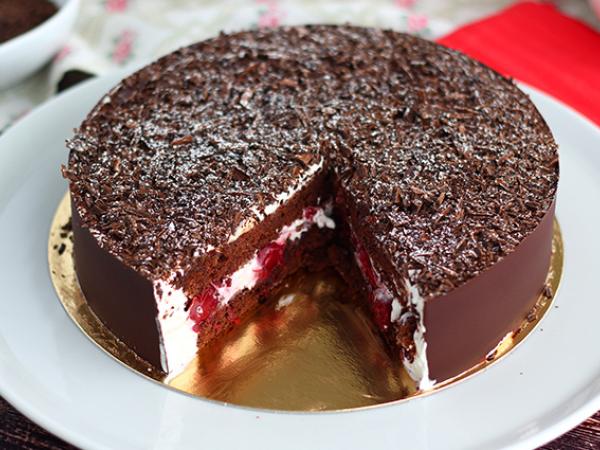 Recipe Black forest cake, step by step