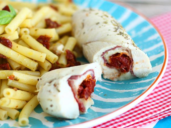 Recipe Chicken rolls with mozzarella