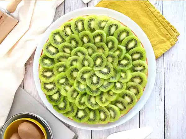Recipe Quick and easy kiwi tart
