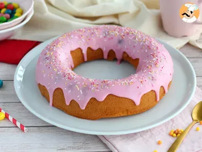 Recipe Donut cake (giant xxl donut)