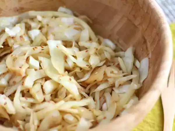 Recipe Crispy japanese cabbage salad