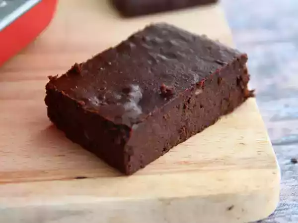 Recipe Gluten-free chocolate fondant with red beans - dairy-free