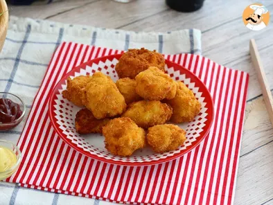 Recipe Macaroni fritters with bacon and cheese