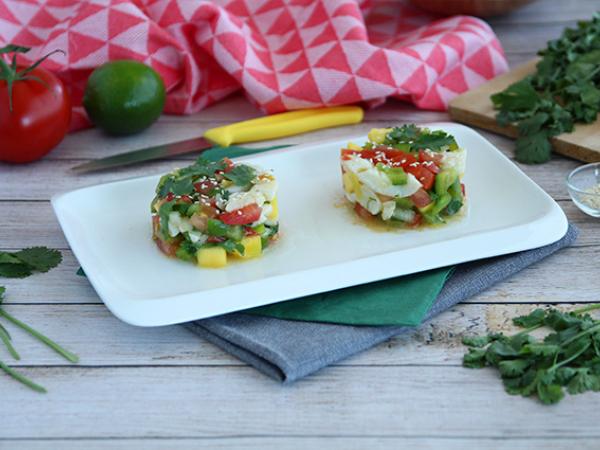 Recipe Cod ceviche with mango