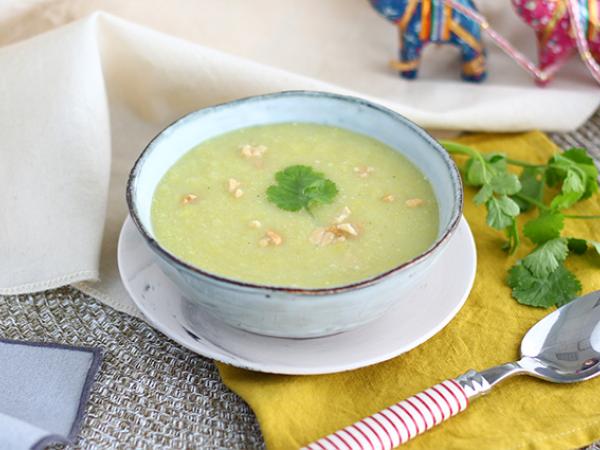 Recipe Leek, coconut and curry soup