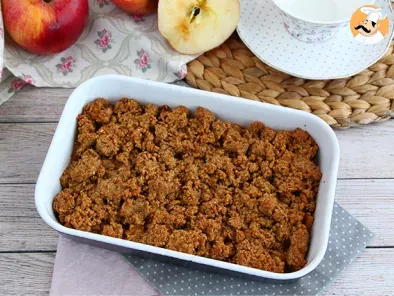 Recipe Vegan and gluten free apple crumble