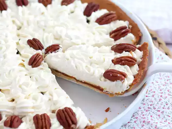 Recipe Vanilla caramel pecan tart