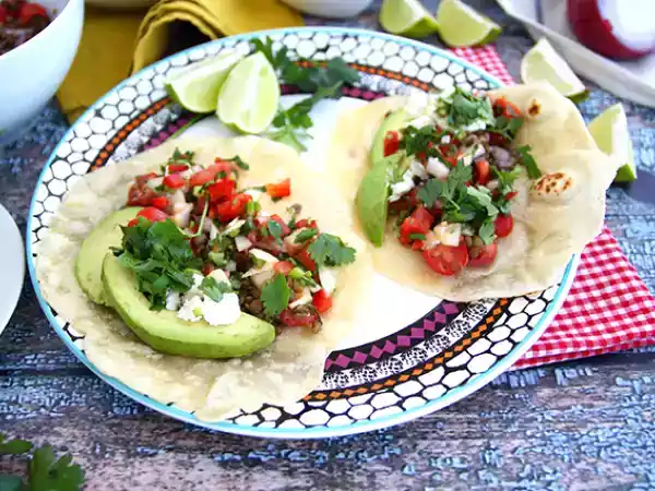 Recipe Vegetarian lentil tacos